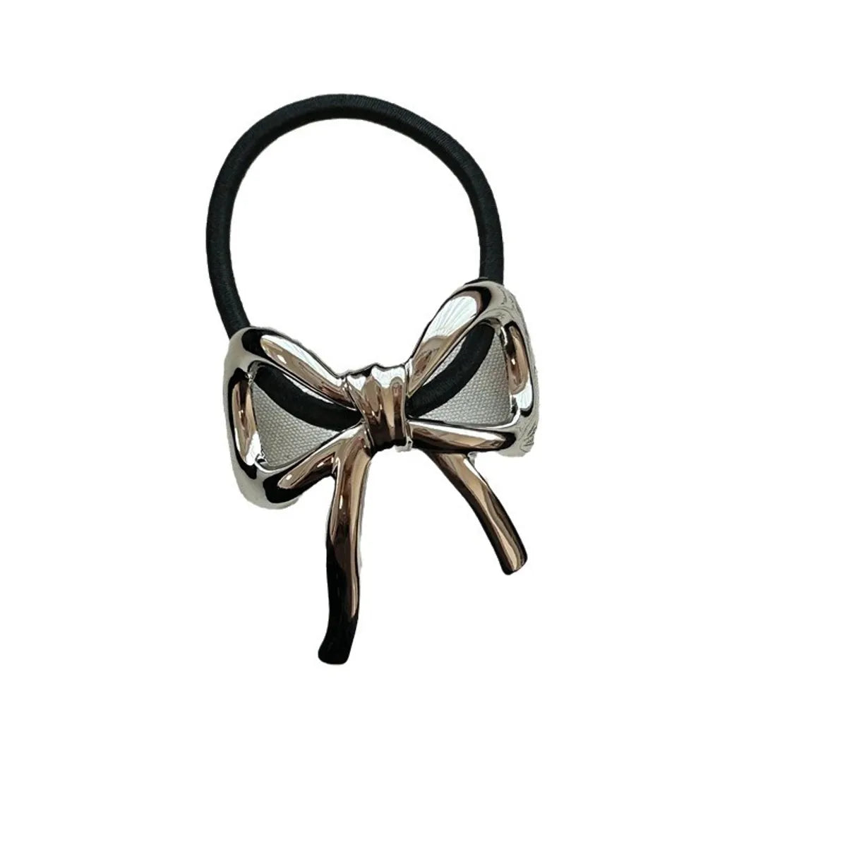 Women'S IG Style French Style Bow Knot Alloy Hair Tie