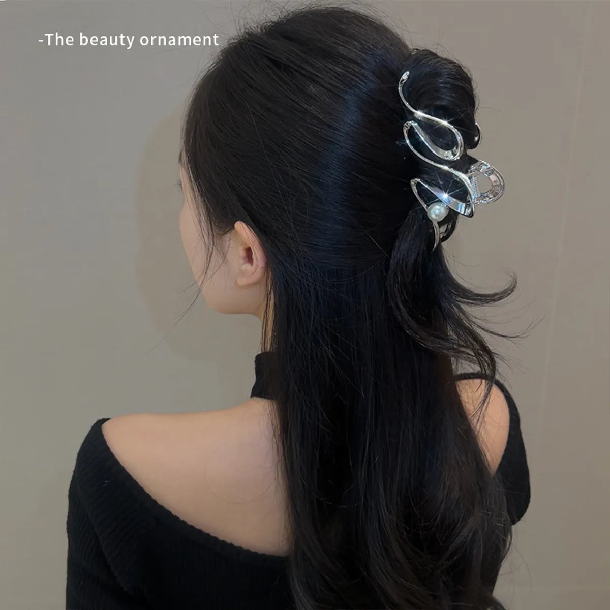 Women'S IG Style Geometric Alloy Plating Hair Claws