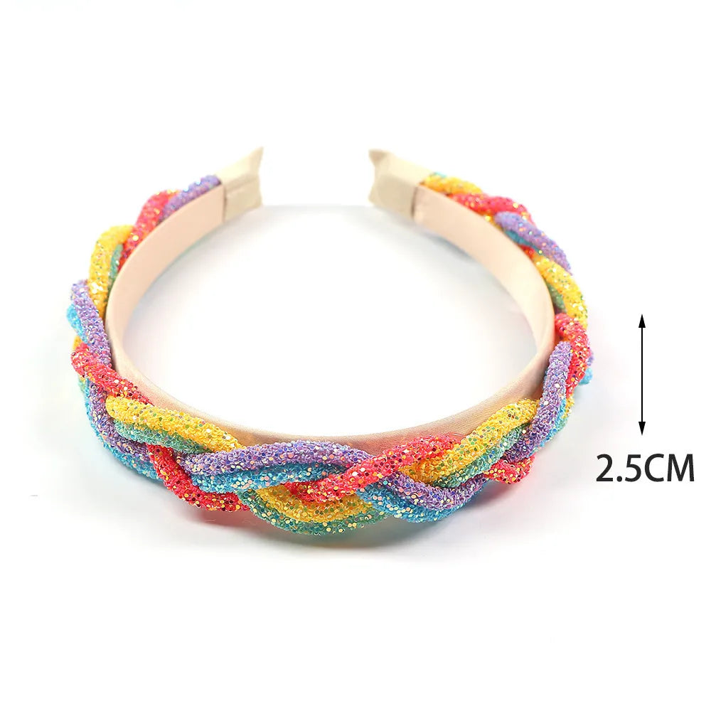 Women'S Ig Style Geometric Cloth Hair Band