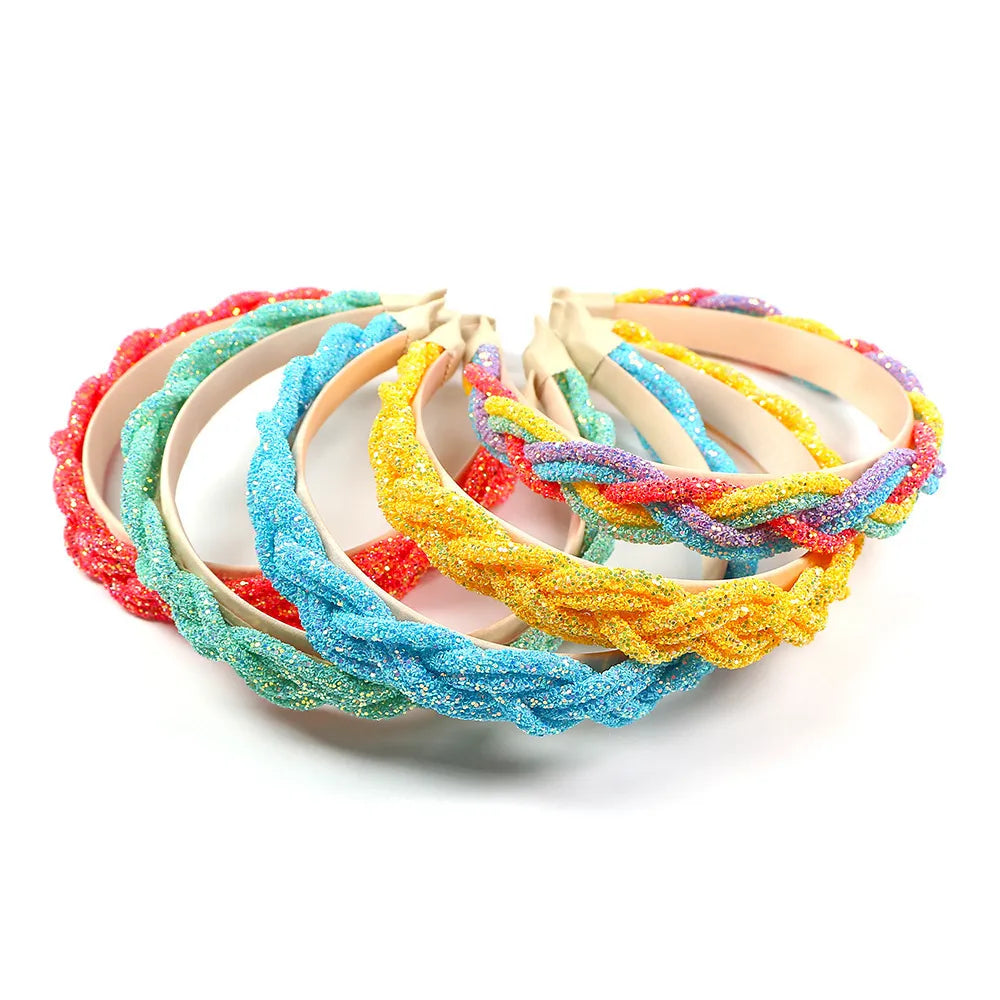 Women'S Ig Style Geometric Cloth Hair Band