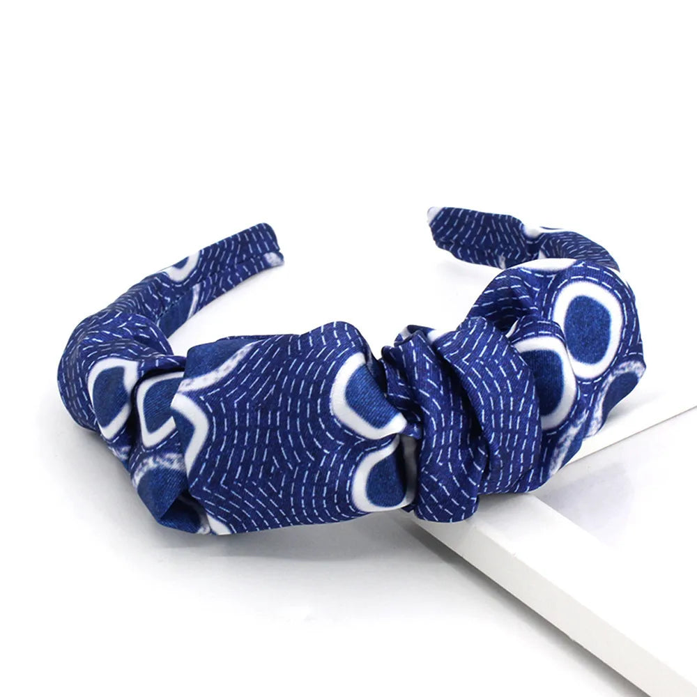 Women'S Ig Style Geometric Cloth Hair Band