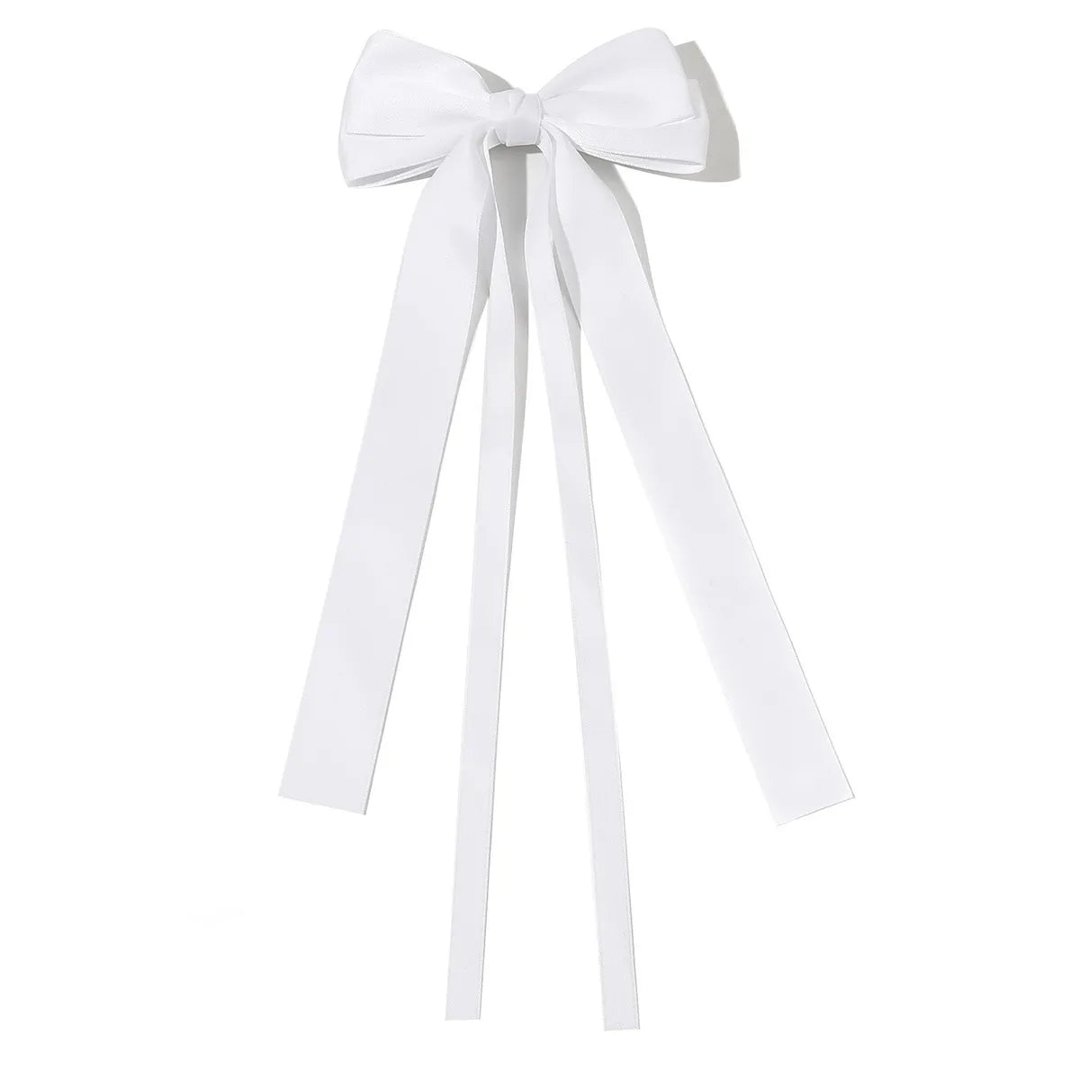 Women'S IG Style Handmade Sweet Bow Knot Cloth Satin Handmade Hair Clip