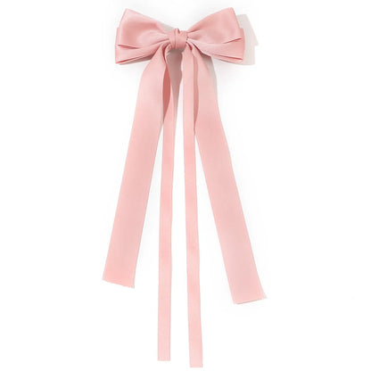 Women'S IG Style Handmade Sweet Bow Knot Cloth Satin Handmade Hair Clip