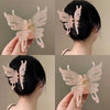 Women'S IG Style Korean Style Butterfly Arylic Plating Hair Clip Hair Claws