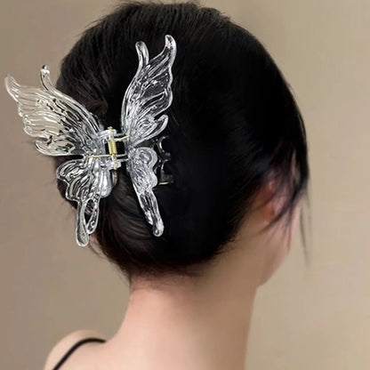 Women'S IG Style Korean Style Butterfly Arylic Plating Hair Clip Hair Claws