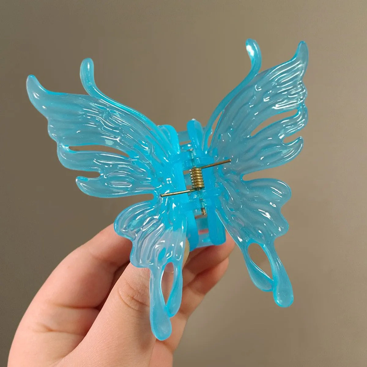 Women'S IG Style Korean Style Butterfly Arylic Plating Hair Clip Hair Claws