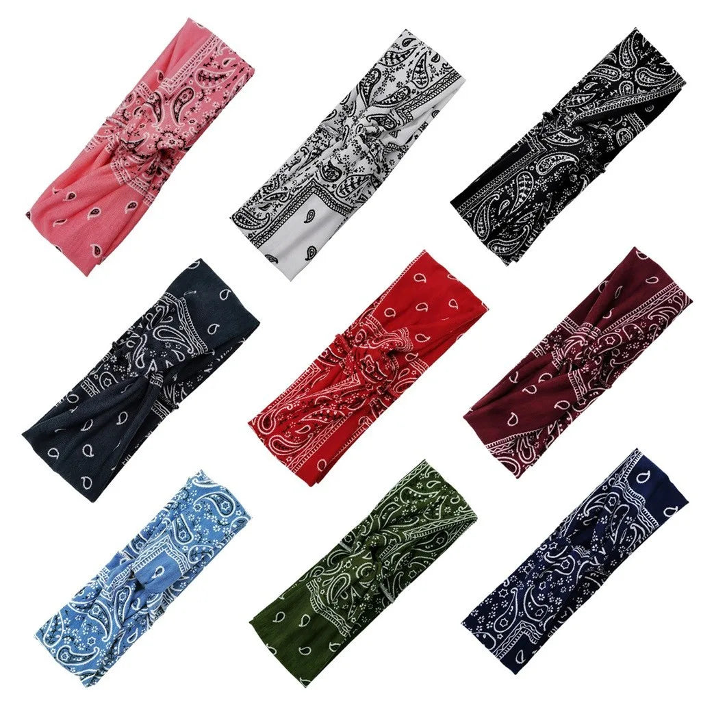 Women'S IG Style Nordic Style Modern Style Printing Geometric Imitation Cotton Hair Band