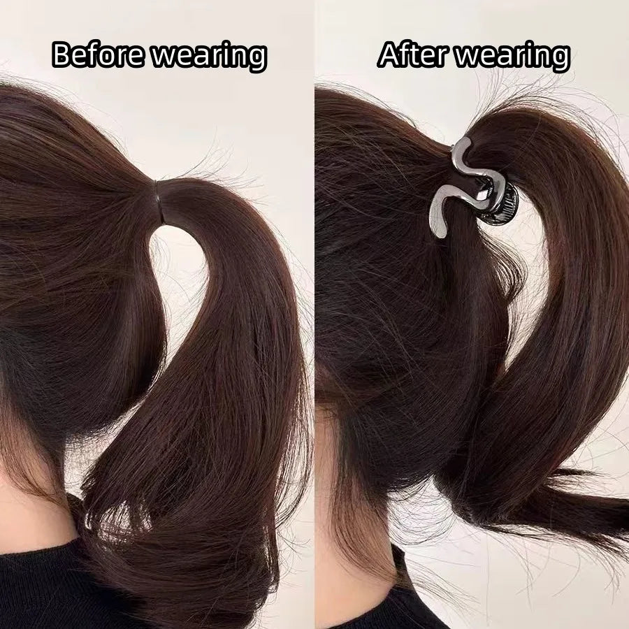 Women'S IG Style Simple Style Waves Metal Hair Clip