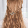 Women'S IG Style Snake Alloy Plating Inlay Rhinestones Hair Clip