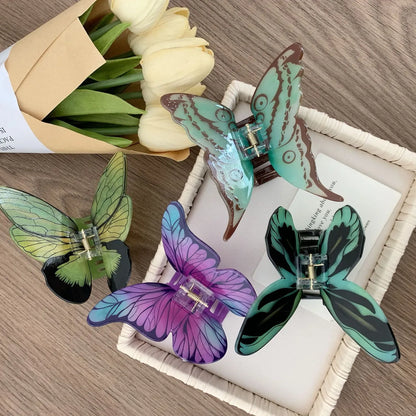 Women'S IG Style Sweet Butterfly Arylic Hair Claws