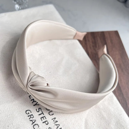 Women'S IG Style Sweet Knot Cloth Handmade Hair Band