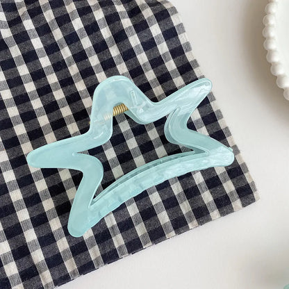 Women'S IG Style Sweet Korean Style Starfish Bow Knot Plastic Hair Claws