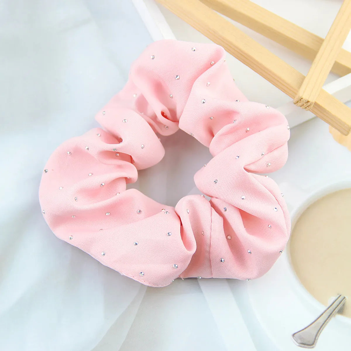 Women'S Korean Style Geometric Cloth Polyester Hair Tie