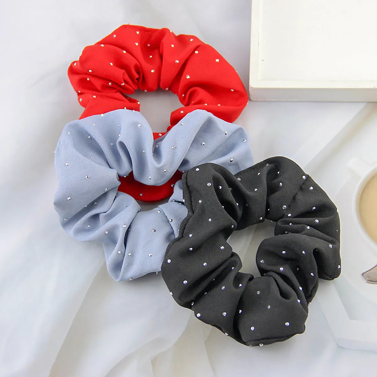 Women'S Korean Style Geometric Cloth Polyester Hair Tie