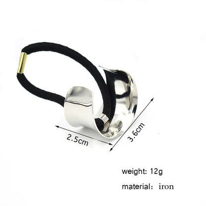 Women'S Korean Style IG Style U Shape Alloy Plating Hair Tie