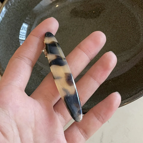 Women'S Lady Leopard Acetic Acid Sheets Hair Clip