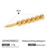 Women'S Marine Style Starfish Shell 304 Stainless Steel Hair Clip