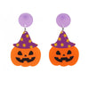 Fashion Halloween Pattern Acrylic No Inlaid Earrings