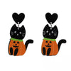 Fashion Halloween Pattern Acrylic No Inlaid Earrings