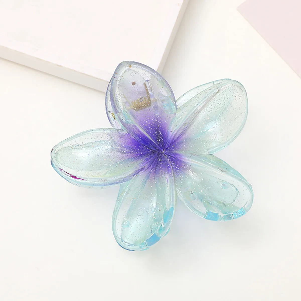 Women'S Modern Style Sweet Korean Style Flower Arylic Plastic Hair Claws