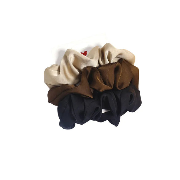 Women'S Modern Style Sweet Korean Style Polka Dots Solid Color Cloth Hair Tie