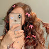 Women'S Pastoral Bow Knot Cloth Hair Clip