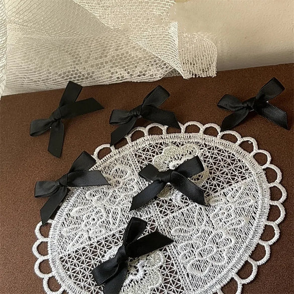 Women'S Pastoral Bow Knot Cloth Hair Clip
