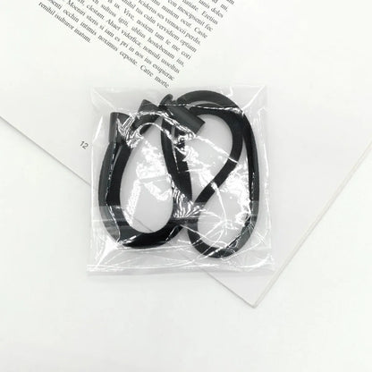 Women'S Punk Solid Color Cloth Hair Tie