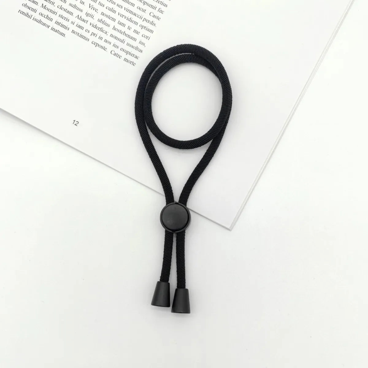 Women'S Punk Solid Color Cloth Hair Tie