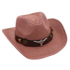 Women'S Retro Ethnic Style Solid Color Crimping Straw Hat