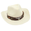 Women'S Retro Ethnic Style Solid Color Crimping Straw Hat