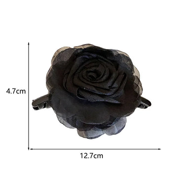 Women'S Retro Simple Style Flower Arylic Flowers Hair Claws