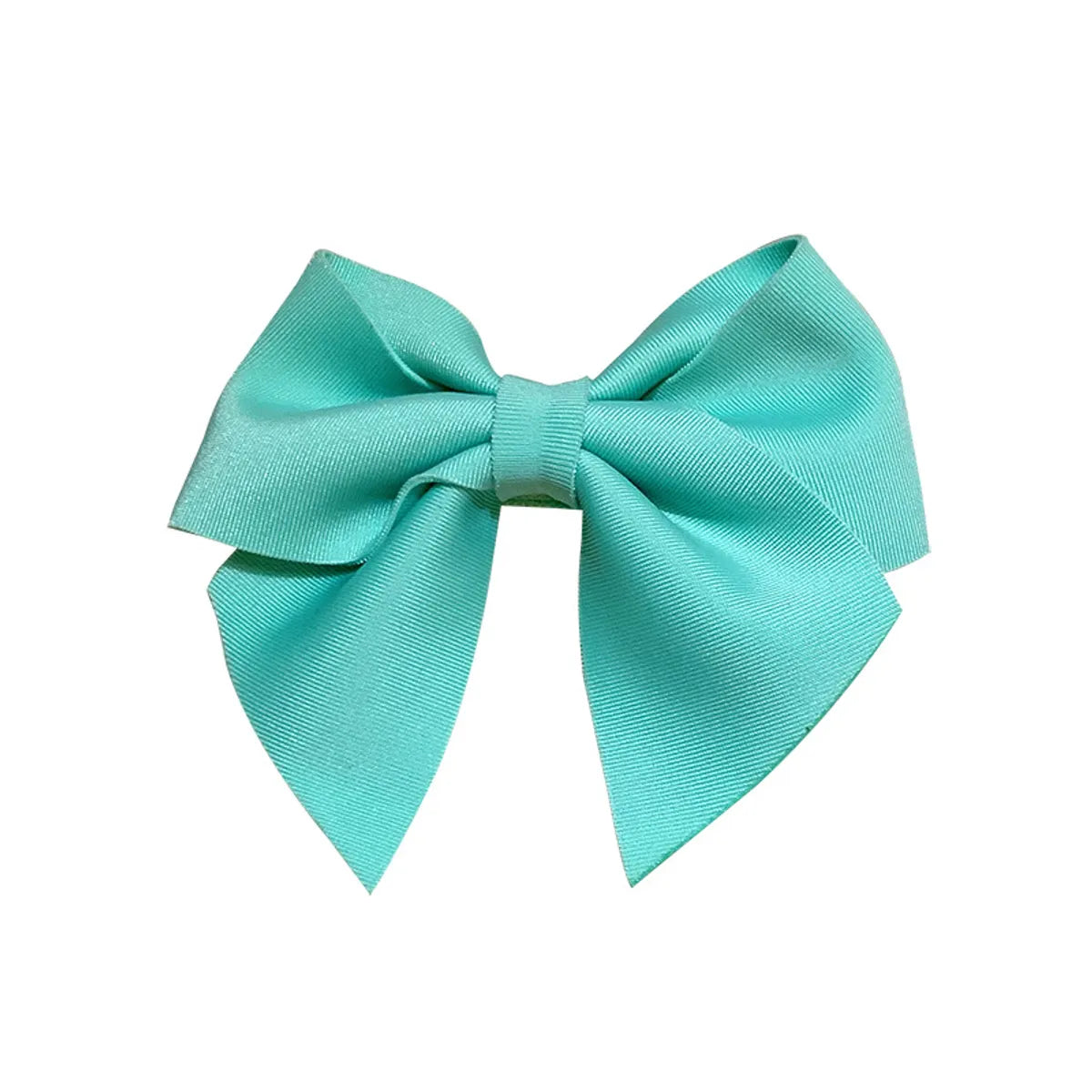 Women'S Simple Style Bow Knot Cloth Handmade Hair Clip Hair Tie