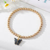 Simple Style Butterfly Alloy Beaded Resin Bracelets