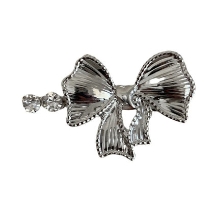 Women'S Simple Style Classic Style Butterfly Alloy Inlay Rhinestones Hair Clip