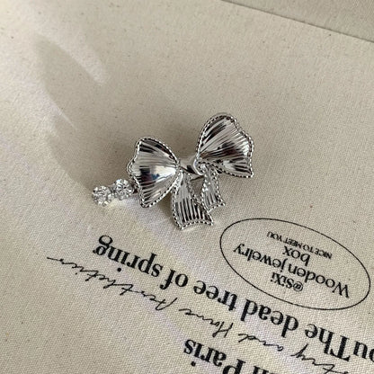 Women'S Simple Style Classic Style Butterfly Alloy Inlay Rhinestones Hair Clip