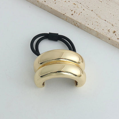 Women'S Simple Style Classic Style Color Block Alloy Plating Hair Clip Hair Tie