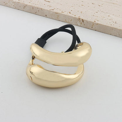 Women'S Simple Style Classic Style Color Block Alloy Plating Hair Clip Hair Tie