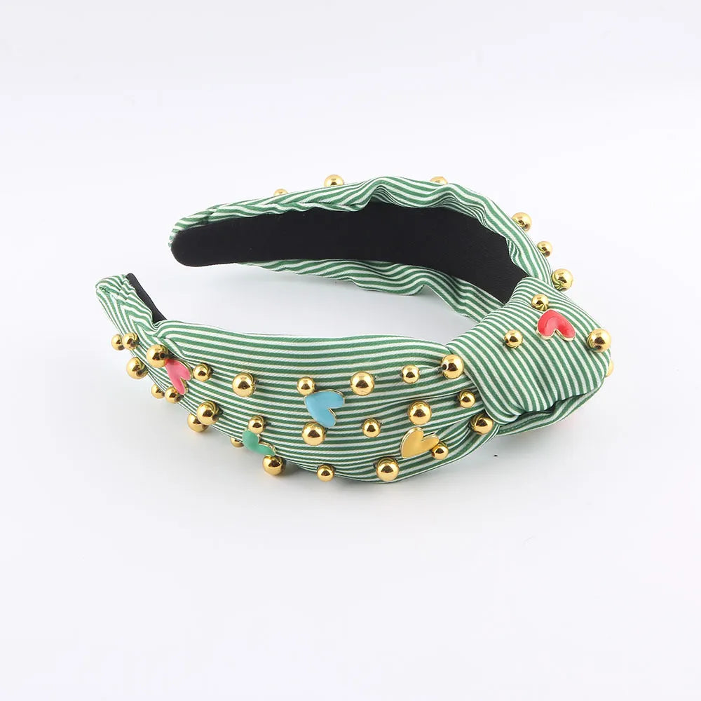 Women'S Simple Style Classic Style Color Block Cloth Braid Hair Band