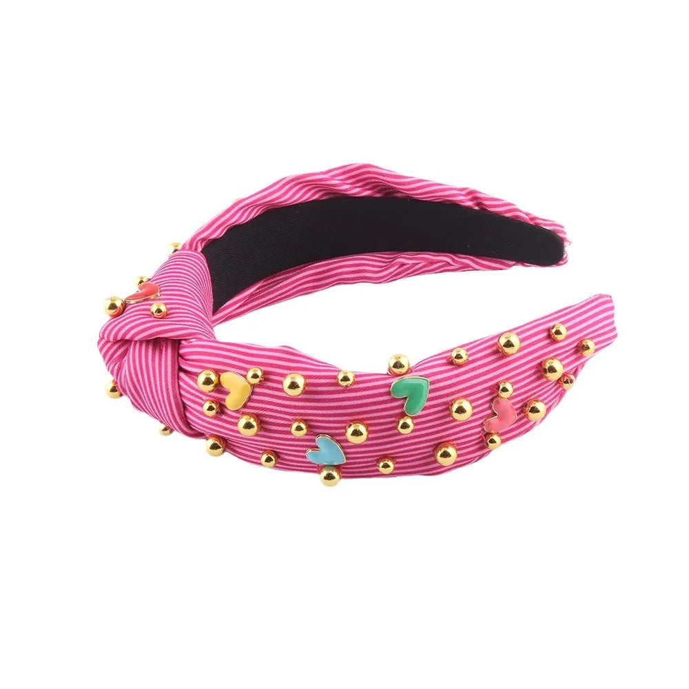 Women'S Simple Style Classic Style Color Block Cloth Braid Hair Band