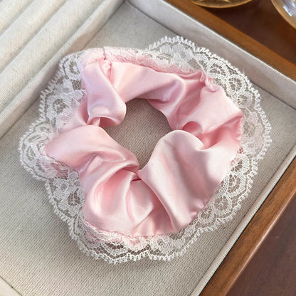 Women'S Simple Style Classic Style Color Block Cloth Rib-Knit Hair Tie