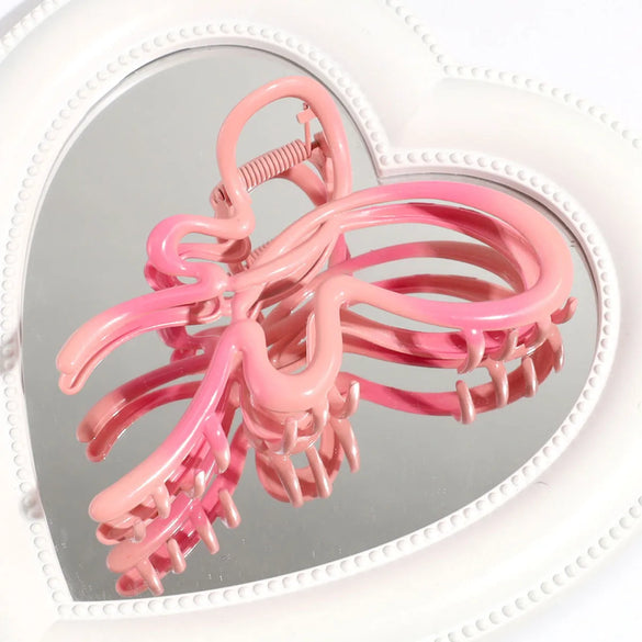 Women'S Simple Style Classic Style Color Block Zinc Alloy Hollow Out Hair Claws