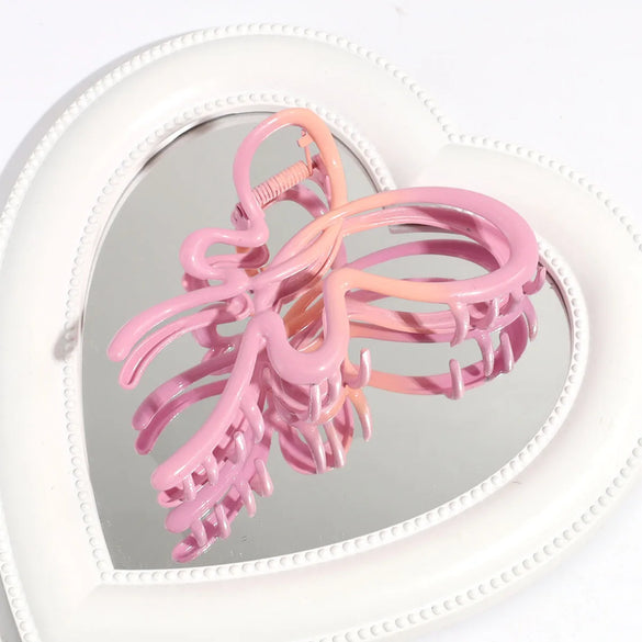 Women'S Simple Style Classic Style Color Block Zinc Alloy Hollow Out Hair Claws