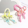 Women'S Simple Style Classic Style Color Block Zinc Alloy Hollow Out Hair Claws