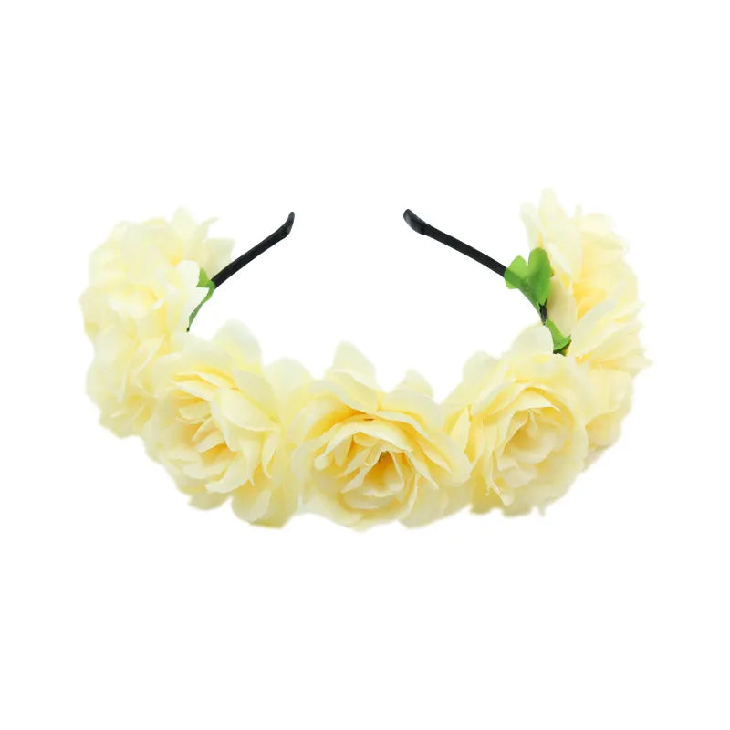 Women'S Simple Style Classic Style Flower Cloth Hair Band