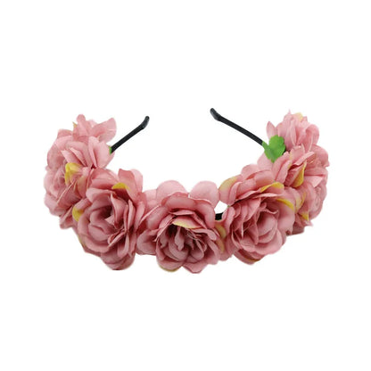 Women'S Simple Style Classic Style Flower Cloth Hair Band