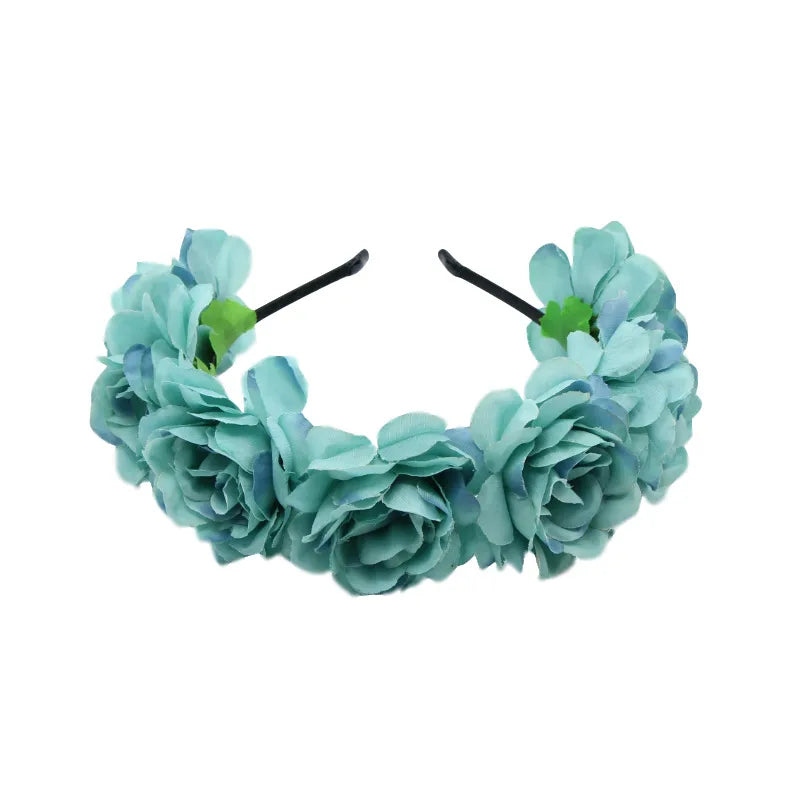 Women'S Simple Style Classic Style Flower Cloth Hair Band