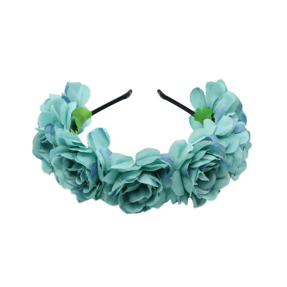 Women'S Simple Style Classic Style Flower Cloth Hair Band