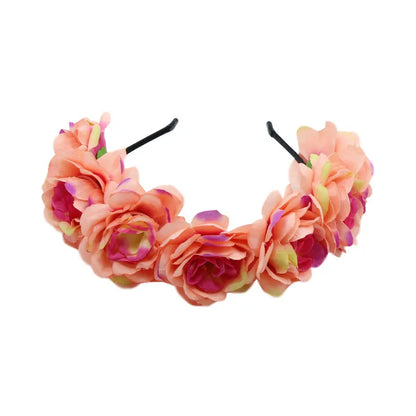 Women'S Simple Style Classic Style Flower Cloth Hair Band