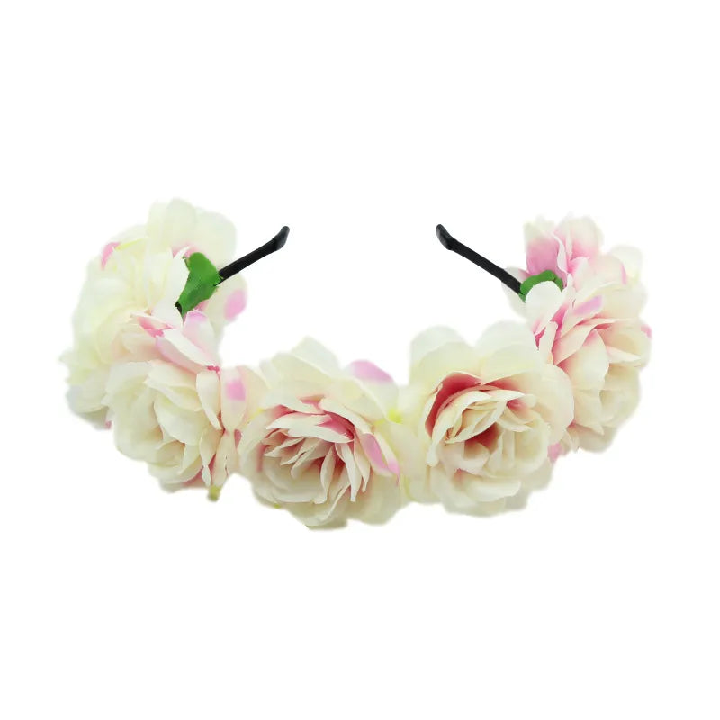 Women'S Simple Style Classic Style Flower Cloth Hair Band